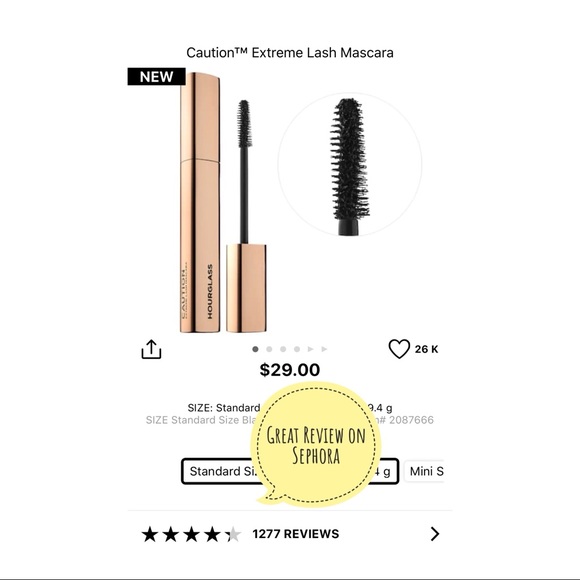 Sephora Hourglass Extreme Mascara - Picture 2 of 3